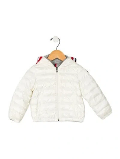 Pre-owned Moncler Babies' Toddler Boys' Short Nylon Coat In Neutral