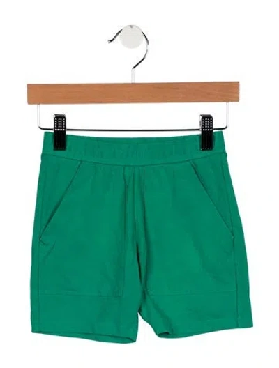 Pre-owned Moncler Babies' Toddler Boys' Solid Shorts In Green