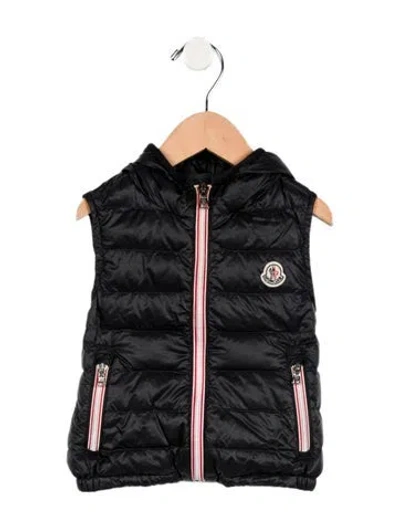 Pre-owned Moncler Babies' Toddler Boys' Vest In Black