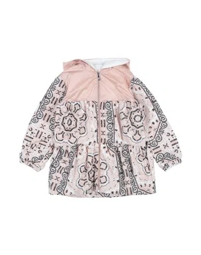 Moncler Babies'  Toddler Girl Jacket Blush Size 3 Polyester, Polyamide In Pink