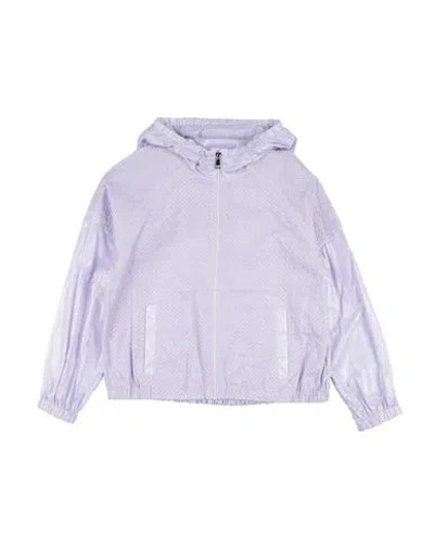 Moncler Babies'  Toddler Girl Jacket Lilac Size 6 Polyamide, Cotton, Polyester In Purple