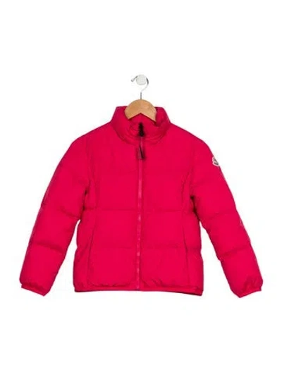 Pre-owned Moncler Babies' Toddler Girl's Puffer Jacket W/tags In Pink