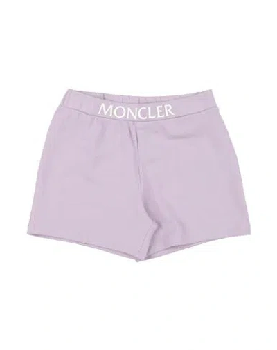 Moncler Babies'  Toddler Girl Shorts & Bermuda Shorts Lilac Size 3 Cotton, Elastane In Purple