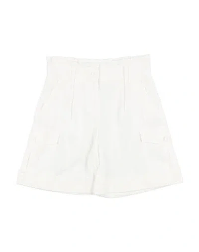 Moncler Babies'  Toddler Girl Shorts & Bermuda Shorts White Size 6 Cotton