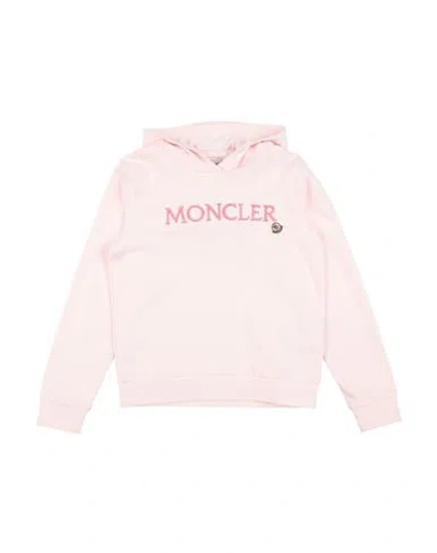 Moncler Babies'  Toddler Girl Sweatshirt Light Pink Size 6 Cotton