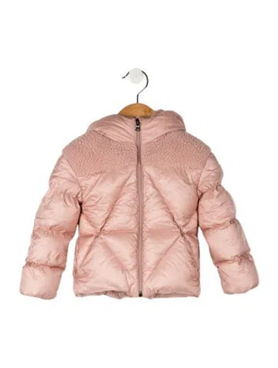 Pre-owned Moncler Babies' Toddler Girls' Coat In Pink