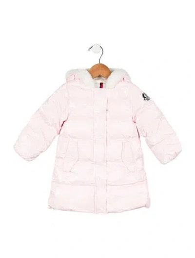 Pre-owned Moncler Babies' Toddler Girls' Coat In Pink