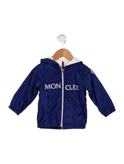 Pre-owned Moncler Babies' Toddler Girls' Jacket In Blue