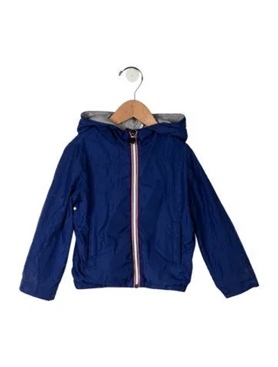 Pre-owned Moncler Babies' Toddler Girls' Jacket In Blue