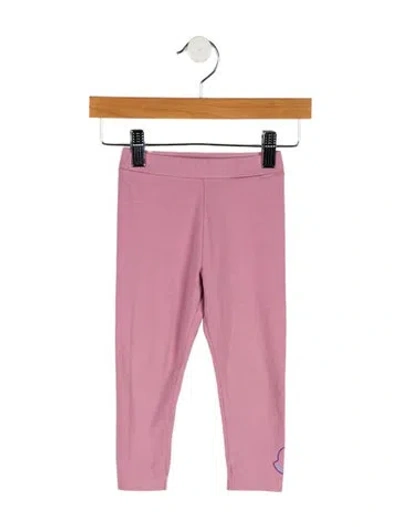 Pre-owned Moncler Babies' Toddler Girls' Leggings In Pink