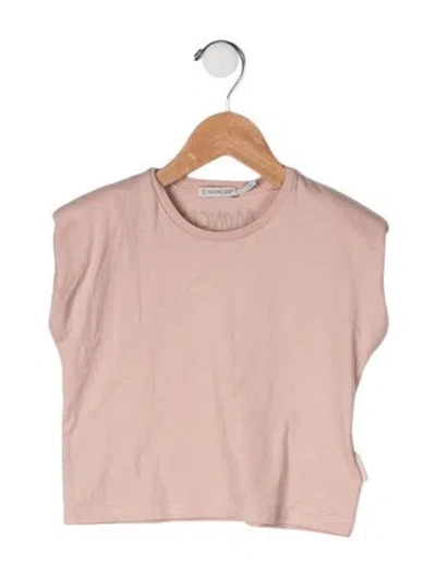 Pre-owned Moncler Babies' Toddler Girls' Printed Shirt In Pink