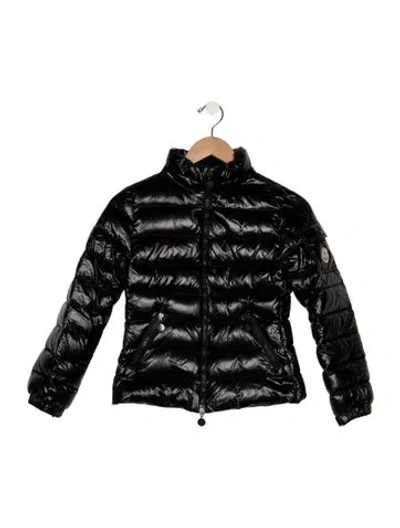 Pre-owned Moncler Babies' Toddler Girls' Puffer Jacket In Blue