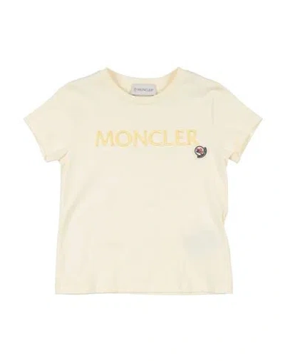 Moncler Babies'  Toddler T-shirt Yellow Size 6 Cotton