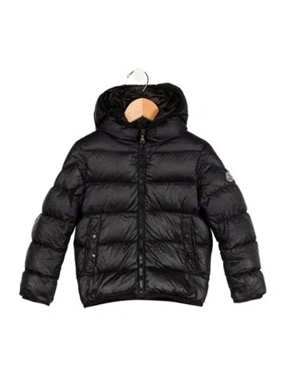 Pre-owned Moncler Babies' Toddlers' Down Puffer Jacket In Black