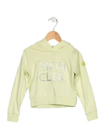 Pre-owned Moncler Babies' Toddlers Pullover Hoodie In Yellow