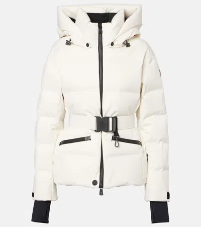 Moncler Tolima Down Ski Jacket In White