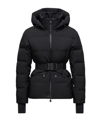 Moncler Tolima Hooded Insulated Ski Jacket In Black
