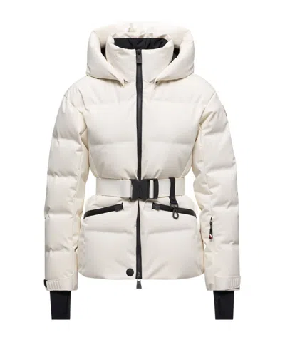 Moncler Tolima Hooded Insulated Ski Jacket In White