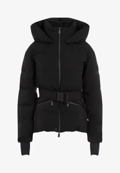 Moncler Tolima Quilted Down Jacket In Black