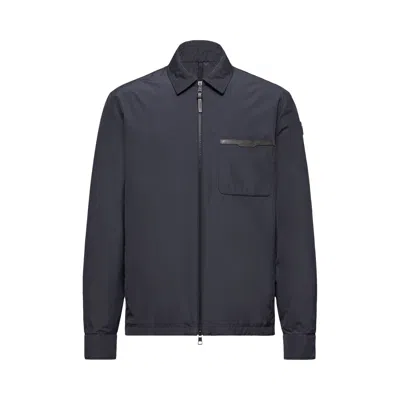 Pre-owned Moncler Tollymore Shirt Jacket 'navy' | Blue | Men's Size 2
