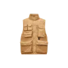 Moncler Doudoune Utilitaire Sans Manches Tongass In Brown