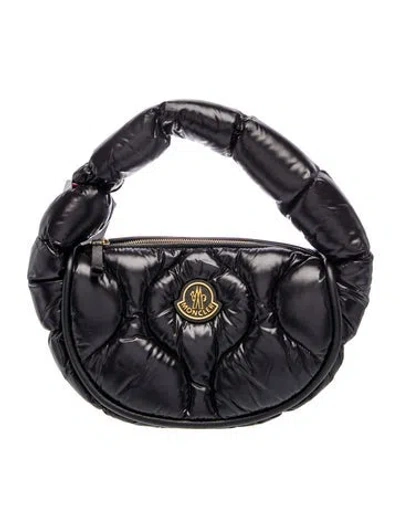 Pre-owned Moncler Top Handle Bag In Black