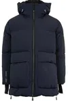 Moncler Navy Ivraie Down Jacket In Blue