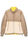 Moncler Down Reversible Vallorch Puffer Jacket In Brown