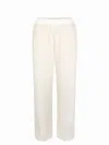 Moncler Loose-leg Corduroy Trousers In White