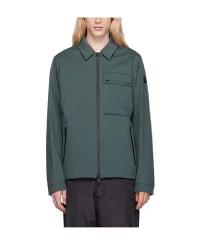Moncler Tortisse Short Style Down Jacket In Green