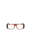 Moncler Tortoiseshell-effect Glasses In Brown