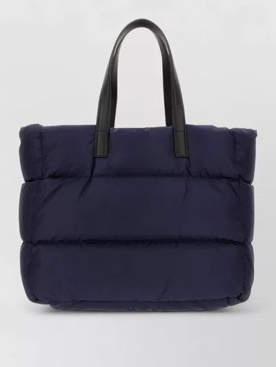 Moncler Tote Bag Padded Design Quilted Texture Handles