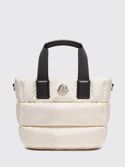 Moncler Tote Bag Woman  In Neutral