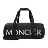Moncler Duddle Gym Weekeng Black Polyamide Tote Bag In Black