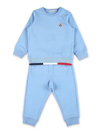 Moncler Tracksuit Kids In Blue