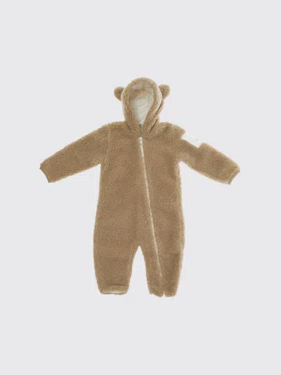 Moncler Babies'  Tracksuit Kids Color Yellow In Brown