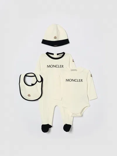 Moncler Babies' Tracksuit  Kids Color White In Multi