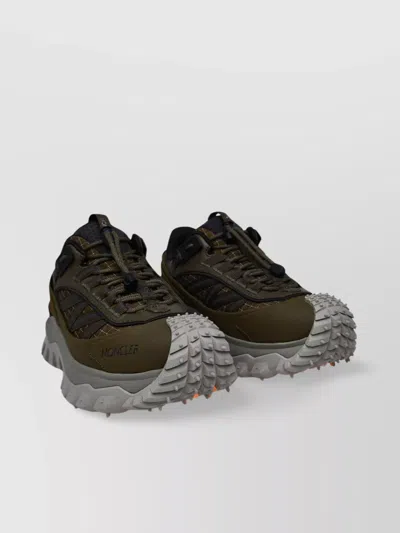 Moncler Green Polyamide Trail Grip Sneakers