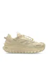 Moncler Beige Fabric Trailgrip Gtx Sneakers In Light Beige