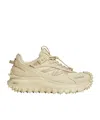 Moncler Beige Fabric Trailgrip Gtx Sneakers In Nude