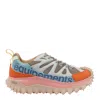 Moncler Chunky Sole Mesh Panels Pull Tab Sneakers In Multicolour