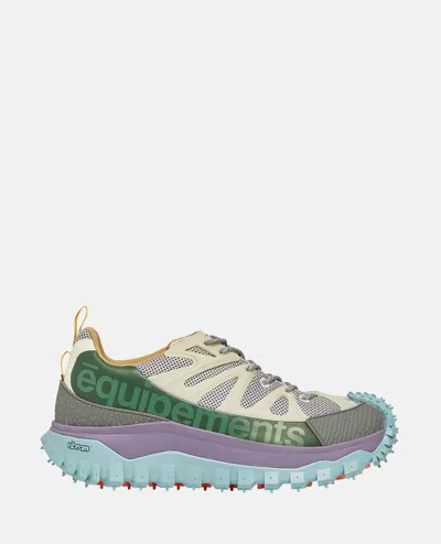 MONCLER TRAILGRIP AMOEBA LOW TOP SNEAKERS