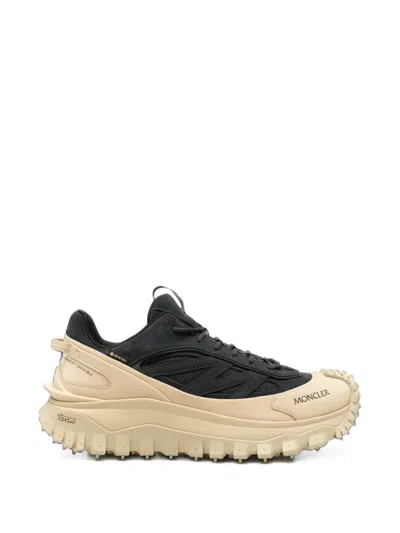 Moncler Trailgrip Apex Craft Gtx Panelled Sneakers In Black