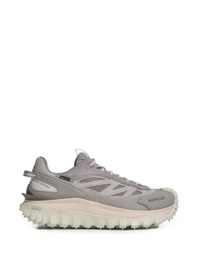 Moncler Apex Craft Gtx Trailgrip Performance Sneakers In Gray
