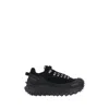 Moncler Trailgrip Lite 3 Nubuck And Suede Sneakers