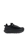 Moncler Trailgrip Lite 3 Nubuck And Suede Sneakers In 999