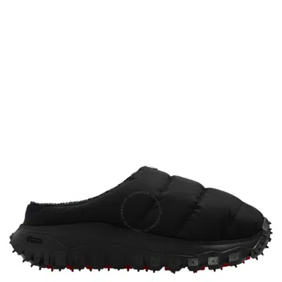 Moncler Trailgrip Apres Puffer Mules In Black