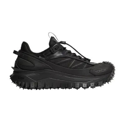 Pre-owned Moncler Trailgrip Gore-tex Sneaker 'black' | Men's Size 44.5