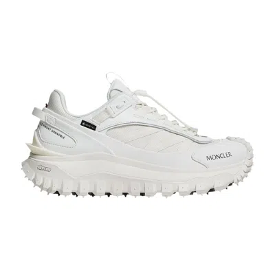 Pre-owned Moncler Trailgrip Gore-tex Sneaker 'white' | Men's Size 39.5