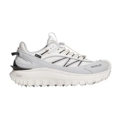 Pre-owned Moncler Trailgrip Gore-tex Sneaker 'white' | Men's Size 46